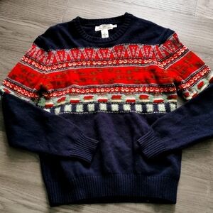LOGG wool blend sweater by H&M. Unisex. Size large. EUC